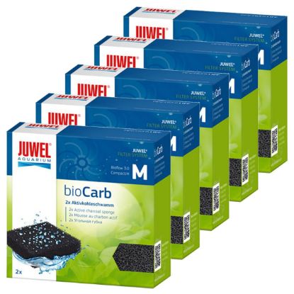 Juwel Aktivkohle-Filterschwamm bioCarb Bioflow 5xBioflow 3.0-Compact (Juwel)