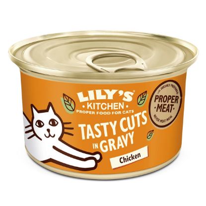 LILY'S KITCHEN Cat Tasty Cuts in Sauce Huhn 24x85g (LILY'S KITCHEN)