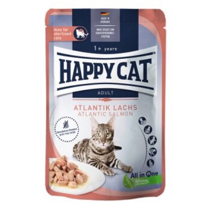 HAPPY CAT Adult Culinary Meat in Sauce Atlantik Lachs 20x85 g (Happy Cat)