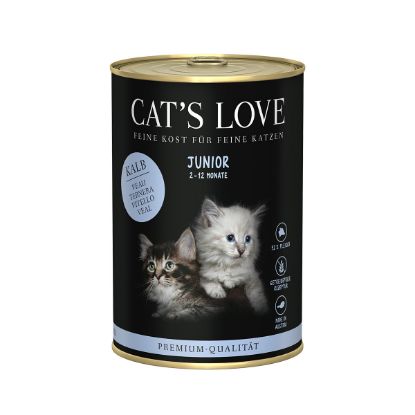 Cat´s Love Junior Kalb 6x400g (Cat's Love)