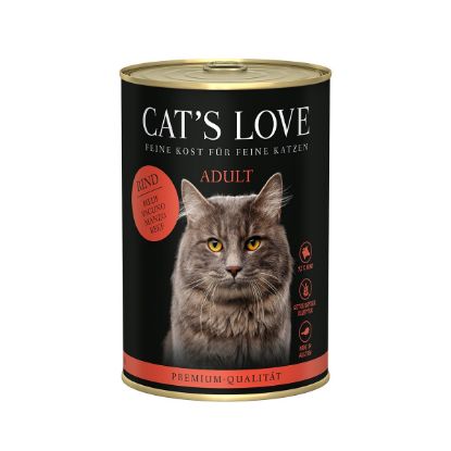 Cat´s Love Rind Pur 6x400g (Cat's Love)