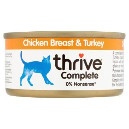 Thrive Cat Complete 12x75g Hühnerbrust & Truthahn (Thrive)