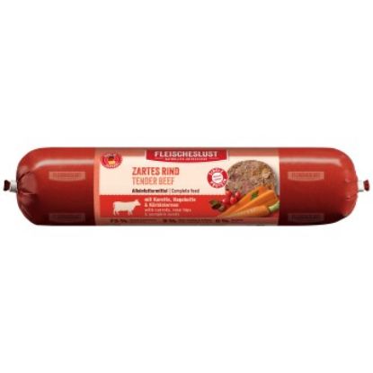 Fleischeslust Nassfutter Hund Classic Adult Rind 16x400 g (Fleischeslust)