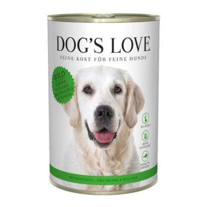 DOG'S LOVE Adult Classic 6x400g Wild mit Kartoffel & Zwetschge (Dog's Love)