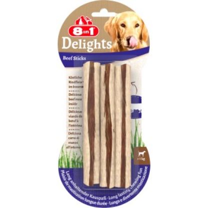 8in1 Delights Kausticks 1x3 Stück Rind (8in1)